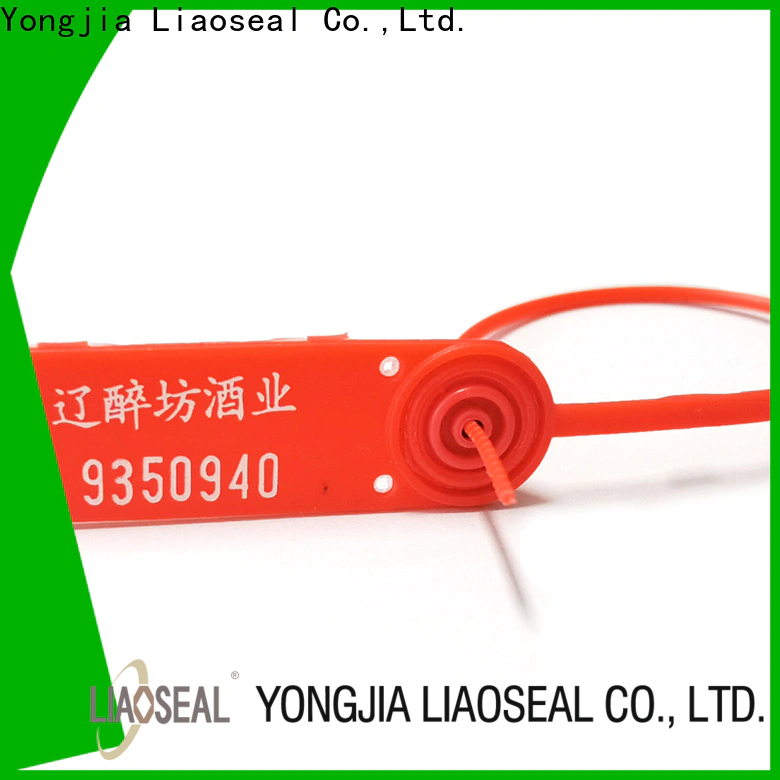 Latest plastic padlock seal for business for gas pumps