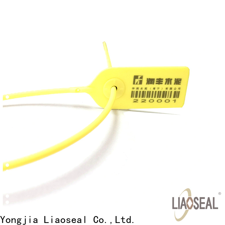 Custom plastic security seals for business for baggage