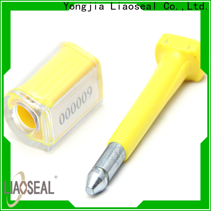Wholesale plastic container seal Supply for oil tankers