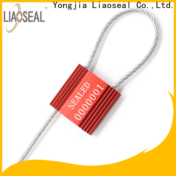 Custom tamper proof wire seals manufacturers for freight containers