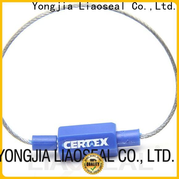 Top container cable seal company for utility meters