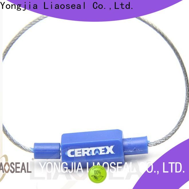 Custom cable seal for business for ATM dispensers